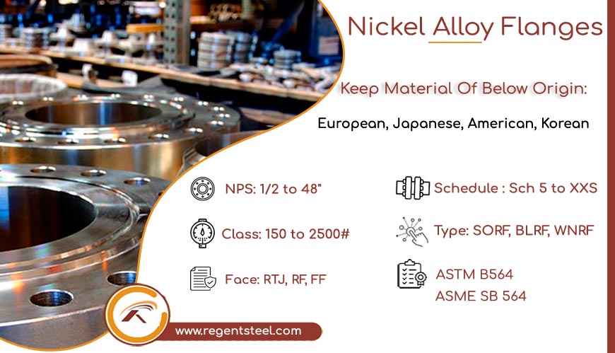Nickel Alloy Flanges Specification